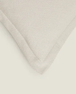 Textured Throw Pillow Cover