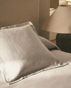 Textured Throw Pillow Cover