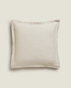 Textured Throw Pillow Cover