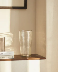 Thick Glass Vase