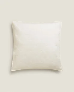 Throw Pillow Cover With Dots