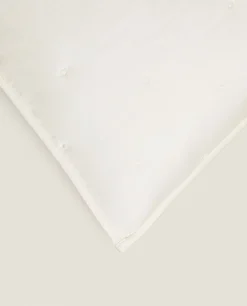 Throw Pillow Cover With Dots