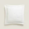 Throw Pillow Cover With Dots