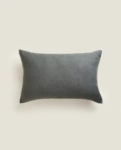Throw Pillow Cover With Overlocking