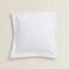 Throw Pillow Cover With Polka Dot Design