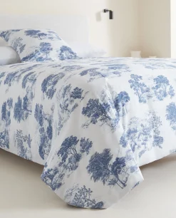 Toile De Jouy Duvet Cover