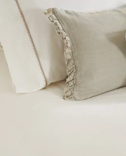 Topstitched Duvet Cover