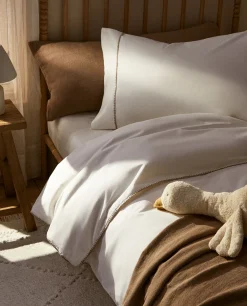 Topstitched Duvet Cover