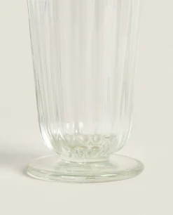Tumbler With Base And Raised Design