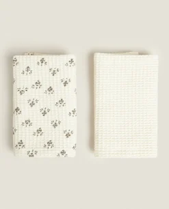 Waffle Multipurpose Kitchen Towel (Pack Of 2)