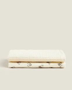 Waffle Multipurpose Kitchen Towel (Pack Of 2)