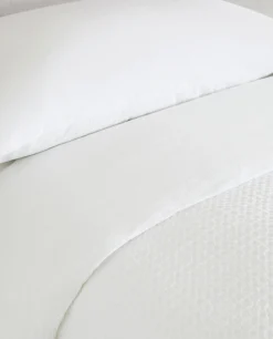 Waffle-Knit Duvet Cover