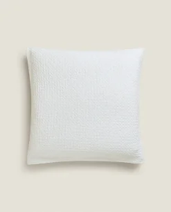 Waffle-Knit Pillowcase