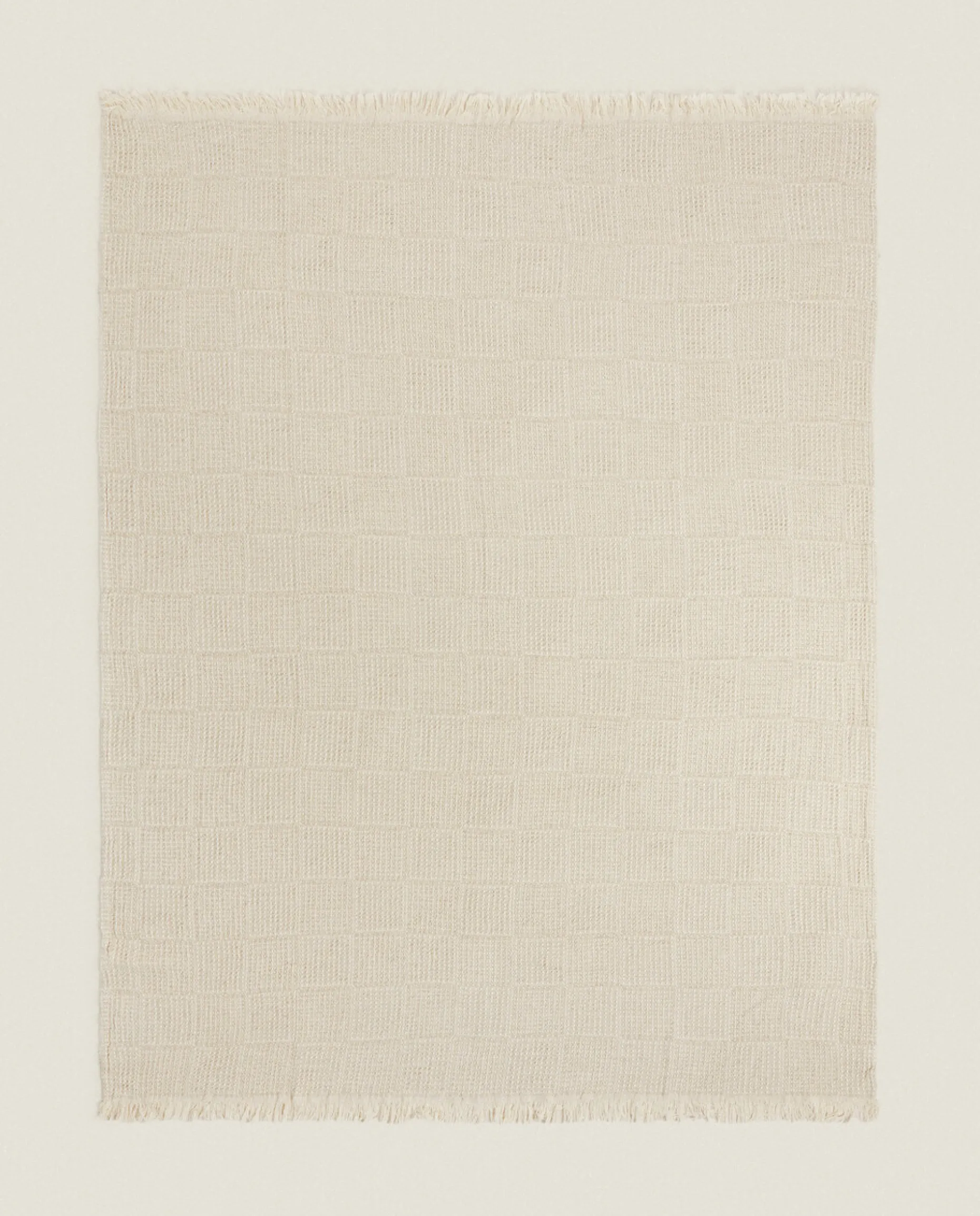Waffle-Texture Blanket