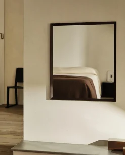 Wall Mirror With Beveled Frame
