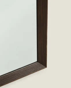 Wall Mirror With Beveled Frame