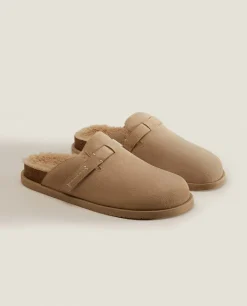 Warm Leather Clogs