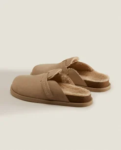 Warm Leather Clogs