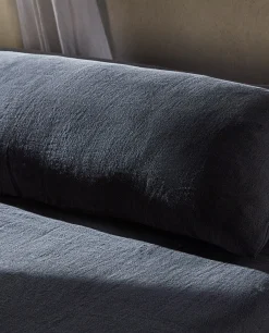Washed Linen Throw Pillow Cover