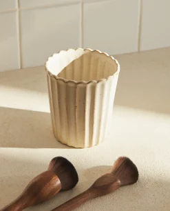 Wavy Ceramic Tumbler