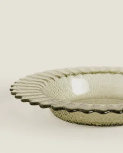 Wavy Glass Bowl