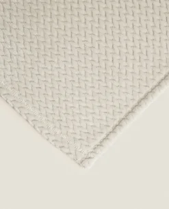 Weave Textured Fleece Blanket