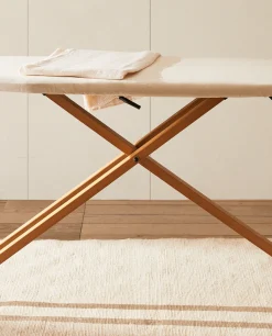 Wood And Metal Ironing Board