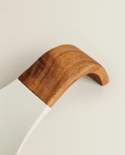 Wood And Silicone Spoon Rest