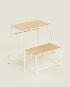 Wood Stool | Ladder