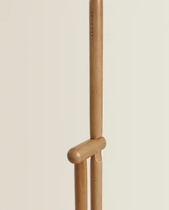 Wooden Dustpan And Brush Set