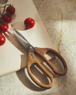 Wooden Kitchen Scissors