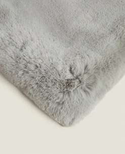 Xl Fuzzy Faux Fur Blanket