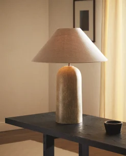 Xl Lamp With Ceramic Stand