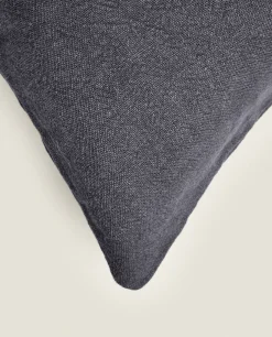 Xxl Linen Throw Pillow Cover